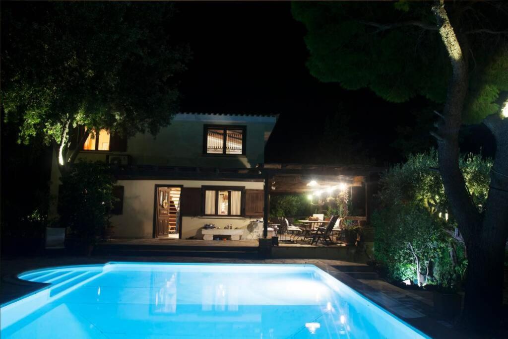Villa Eleni Kaap Soenion Buitenkant foto