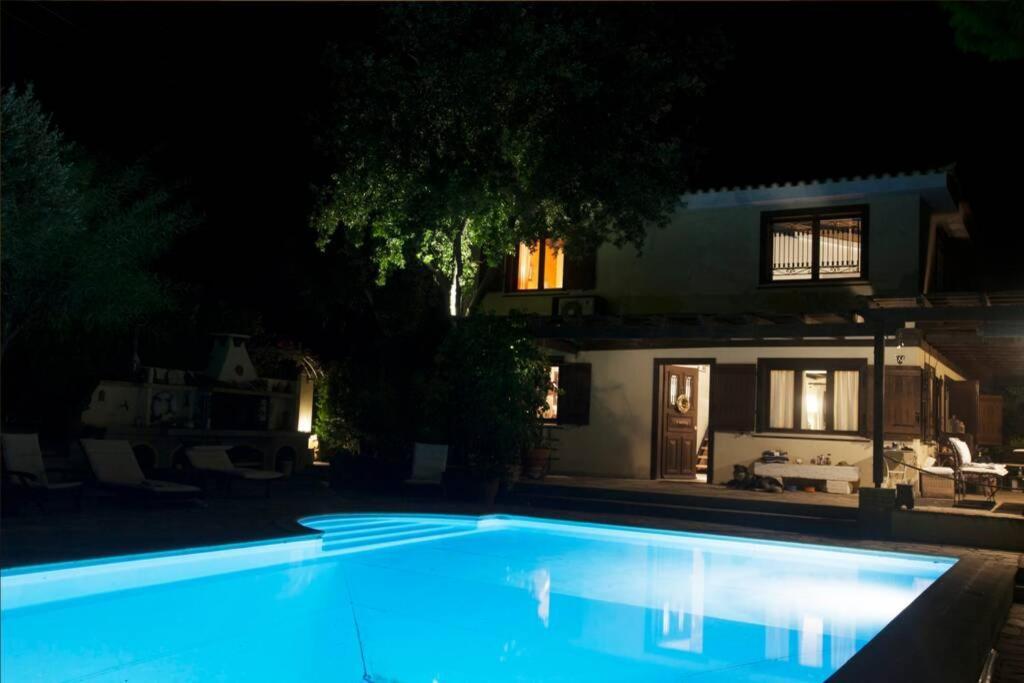 Villa Eleni Kaap Soenion Buitenkant foto