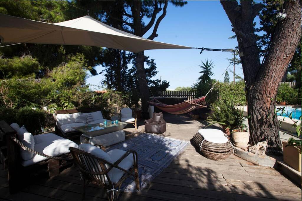 Villa Eleni Kaap Soenion Buitenkant foto